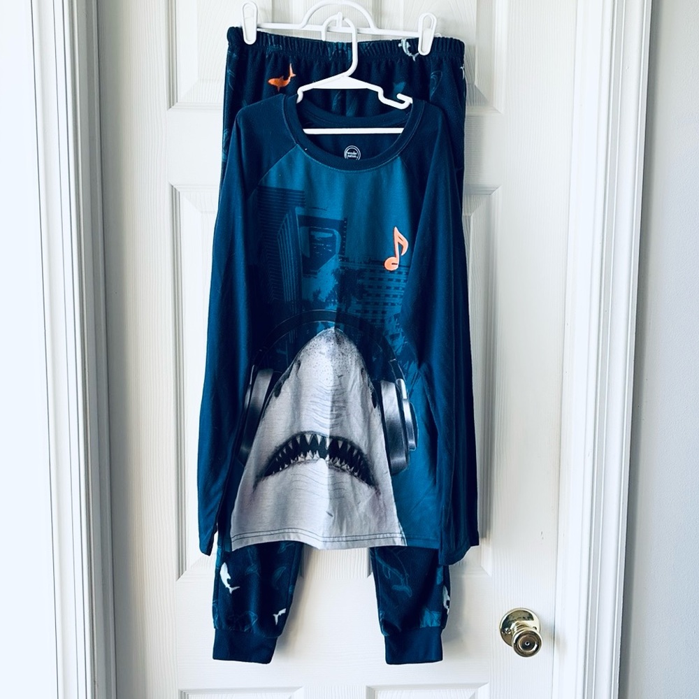 Boy Shark Music Pjs Set